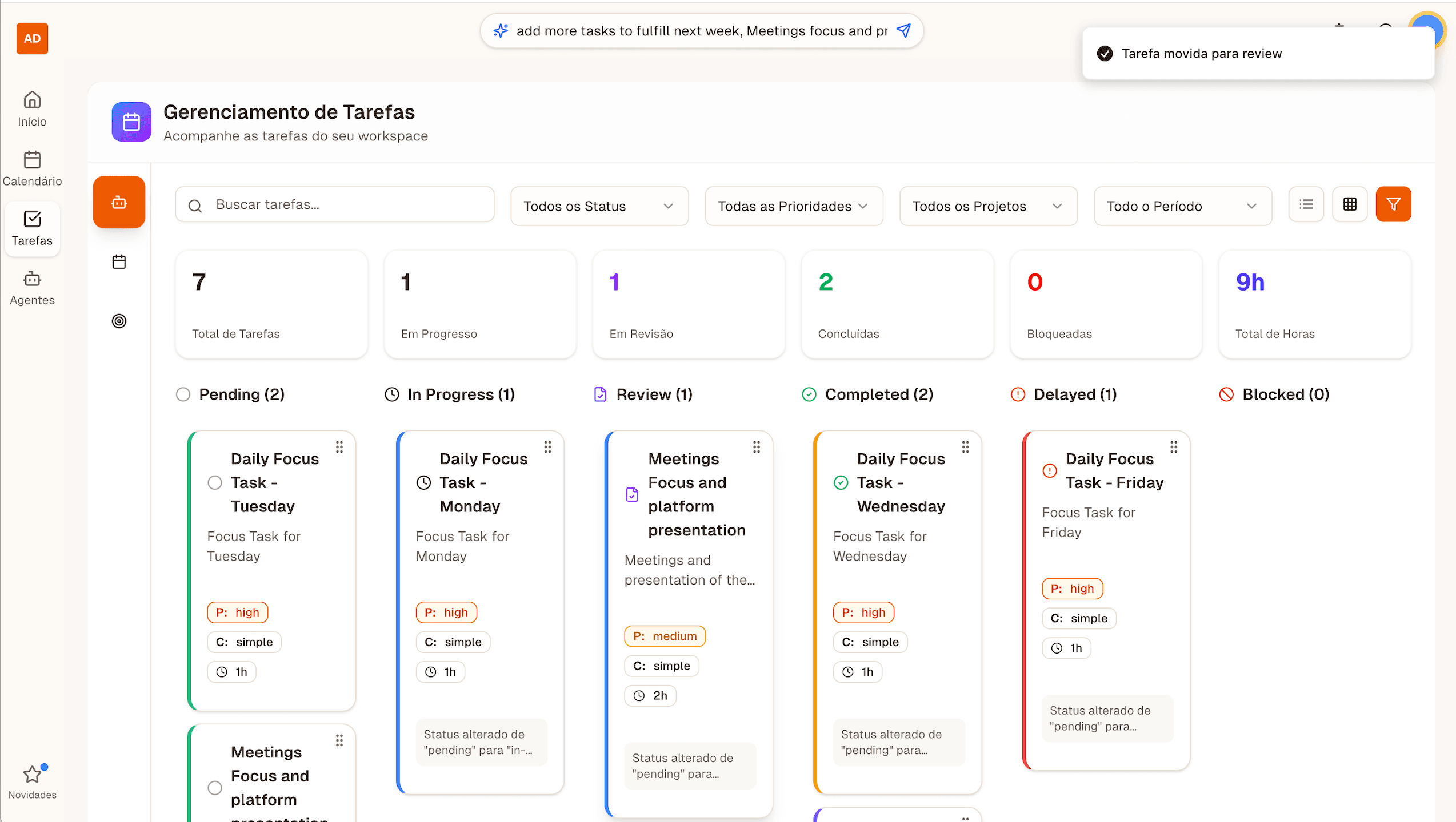Quadro de Responsabilidades